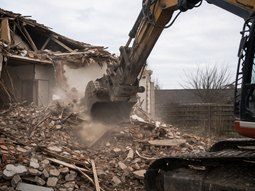 Nedrivning i Ullerslev