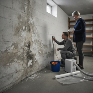 murer, kælderrenovering, fugt i kælder, fugtskade, skimmelsvamp, skimmeltest, fugtmåling, fugtmåler, opstigende grundfugt, sidesivning, kondens, saltudblomstringer, afskallende puds, afskallende maling, affugter, ventilation, indendørs, kælder, villa, parcelhus, murværk, beton, renovering, vedligeholdelse, professionel, hus, bolig, håndværker, pris, tilbud