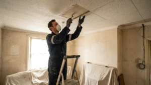 Asbest i loftplader og puds – kendetegn, årstal og afklaring